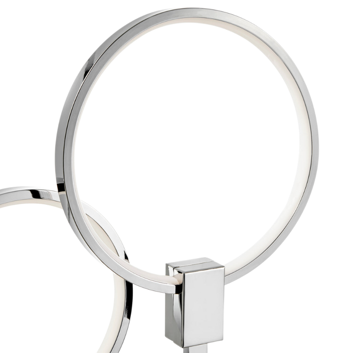 Hong Kong Elite Touch Dimmer LED Table Lamp in Premium Chrome