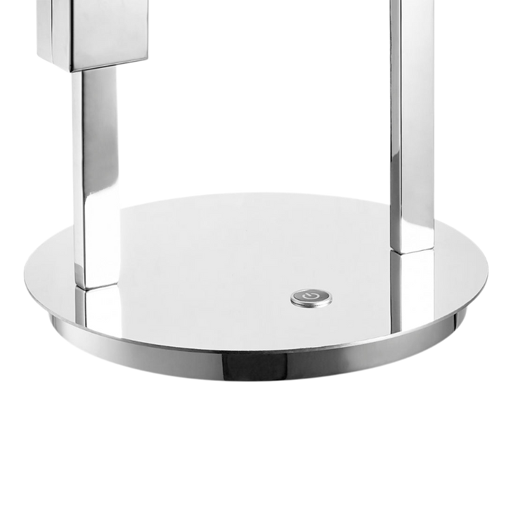 Hong Kong Elite Touch Dimmer LED Table Lamp in Premium Chrome