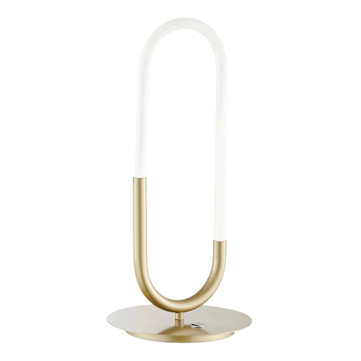 Premium Pro LED Task Lamp in Sandy Gold Finish