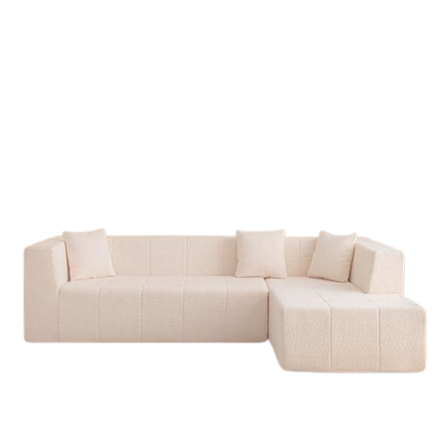 Ultimate Comfort Modular Deep Seat Sectional Sofa with Chaise - Premium Tufted L-Shape Living Room Furniture Set
