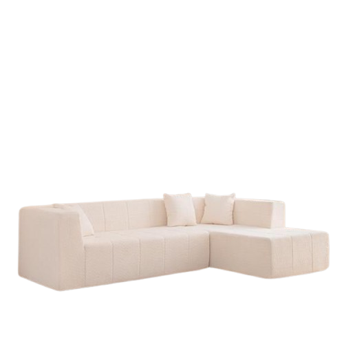 Ultimate Comfort Modular Deep Seat Sectional Sofa with Chaise - Premium Tufted L-Shape Living Room Furniture Set