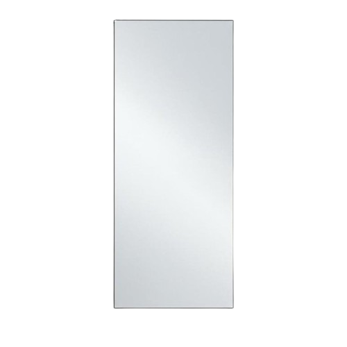 71" Black Metal Freestanding and Wall Mount Accent Mirror
