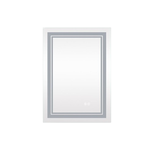 7 Size LED Bathroom Mirror Wall Mounted Vanity Mirror Anti-Fog Mirror Dimmable Lights with Touch Switch(Horizontal/Vertical)