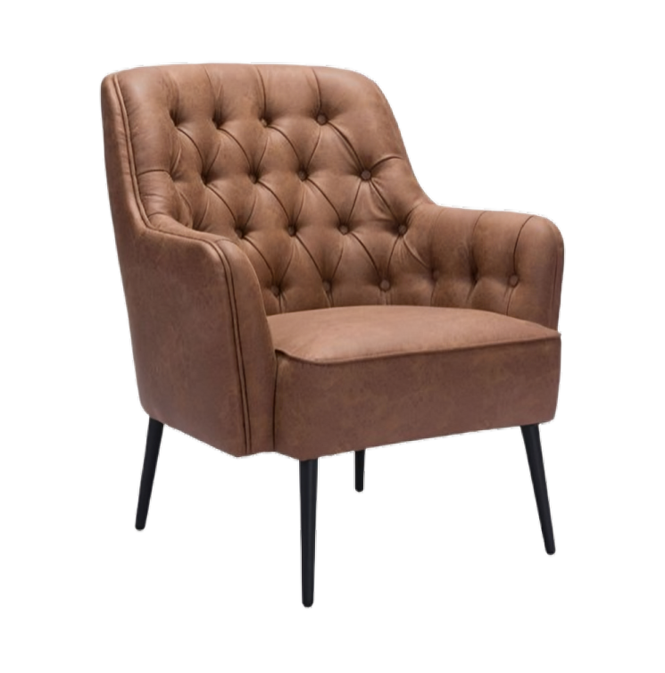 Tasmania Accent Chair Vintage Brown