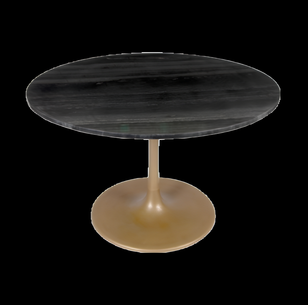 Taj Dining Table Black & Gold