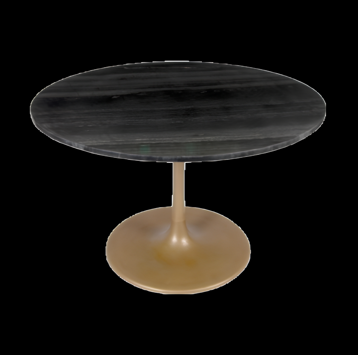 Taj Dining Table Black & Gold