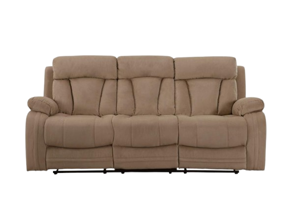 40" Modern Beige Fabric Sofa