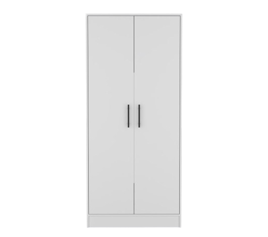 Two Piece White Bedroom Set