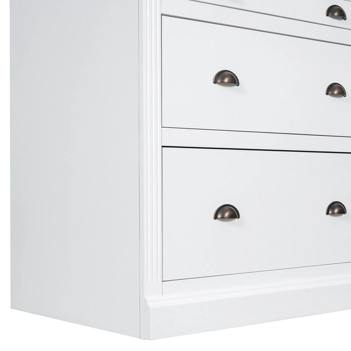 Premium 83.4" Tall LED Bookshelf with Storage - Modern Home Office Solution