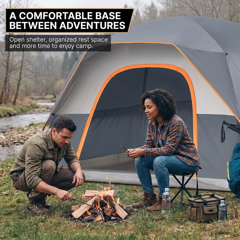 2-4 Person Dome And Cabin Camping Tents - 10