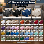 7-Piece Comforter Set with Sheets – Down Alternative Fill - 10