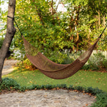 Handwoven Mayan Rope Double Hammock with Tree Straps, Carabiners & Carry Bag - 10