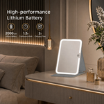 Portable LED Makeup Mirror – Rechargeable, Adjustable Brightness, Compact & Travel-Friendly - 10