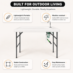 Folding Fish Cleaning Table with Sink & Sprayer Options - 10