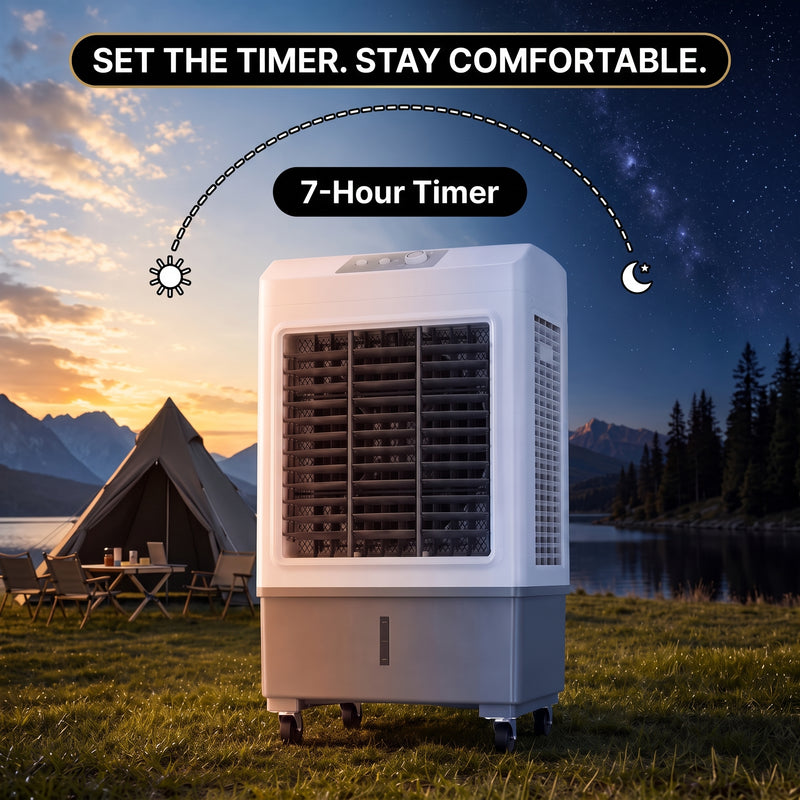 3-in-1 Evaporative Air Cooler Tower Fan with Remote Control - 10