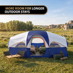 5–8 PERSON FAMILY DOME CAMPING TENT – WATERPROOF OUTDOOR TENT WITH RAINFLY & CARRY BAG - 10