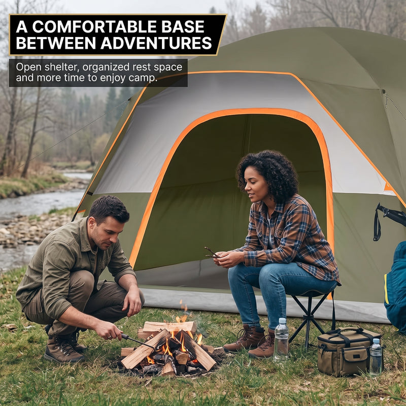 2-4 Person Dome And Cabin Camping Tents - 10