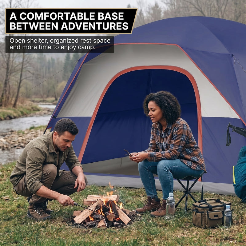 2-4 Person Dome And Cabin Camping Tents - 10