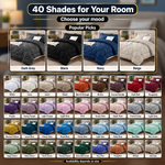 BEDDING SETS – 7-PIECE COMFORTER SET WITH SHEETS - 10