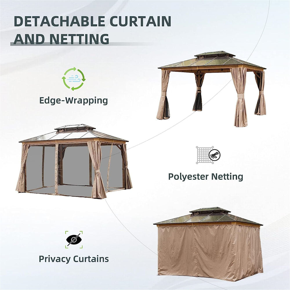 10' x 12' Hardtop Gazebo 