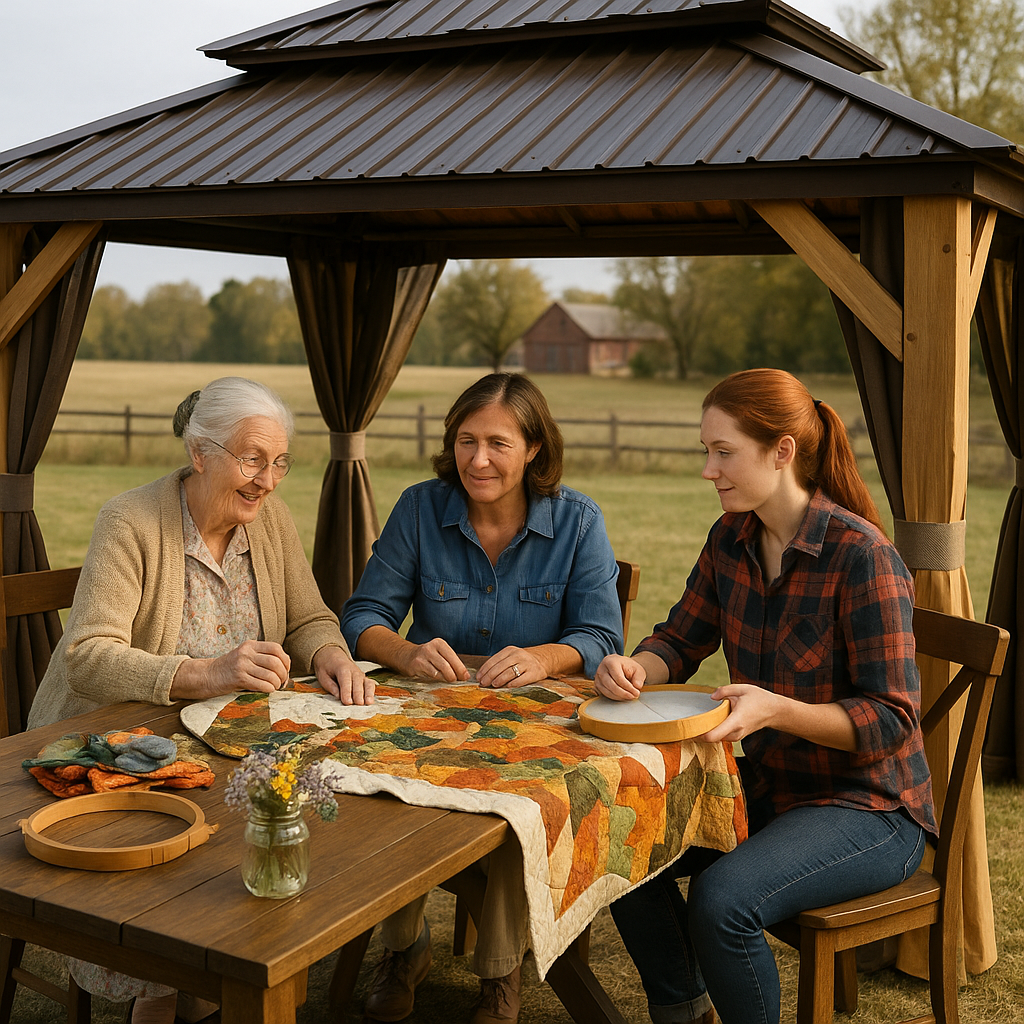 10' x 14' Cedar Wood Gazebo