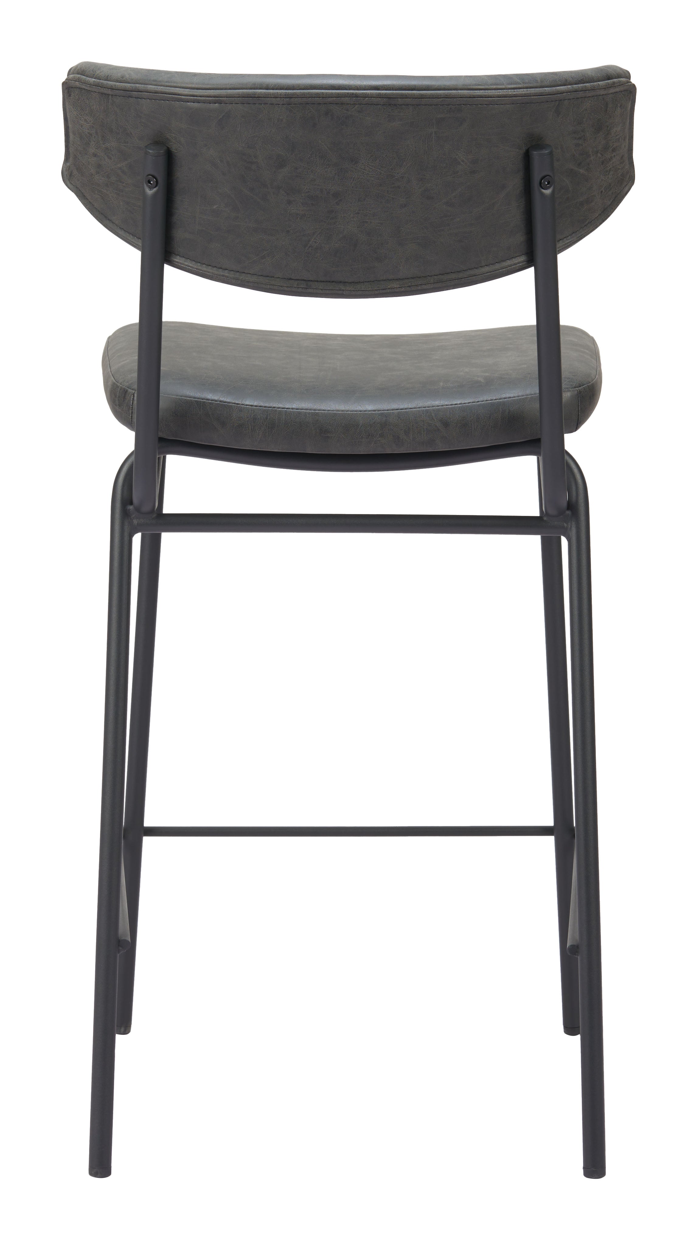 Charon Counter Stool (Set of 2) Vintage Black