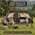 8–10 Person Instant Cabin Camping Tent with Room Divider - 11