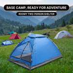 2-4 PERSON LIGHTWEIGHT BACKPACKING DOME CAMPING TENTS - 11