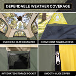 8–10 Person Instant Cabin Camping Tent with Room Divider - 11
