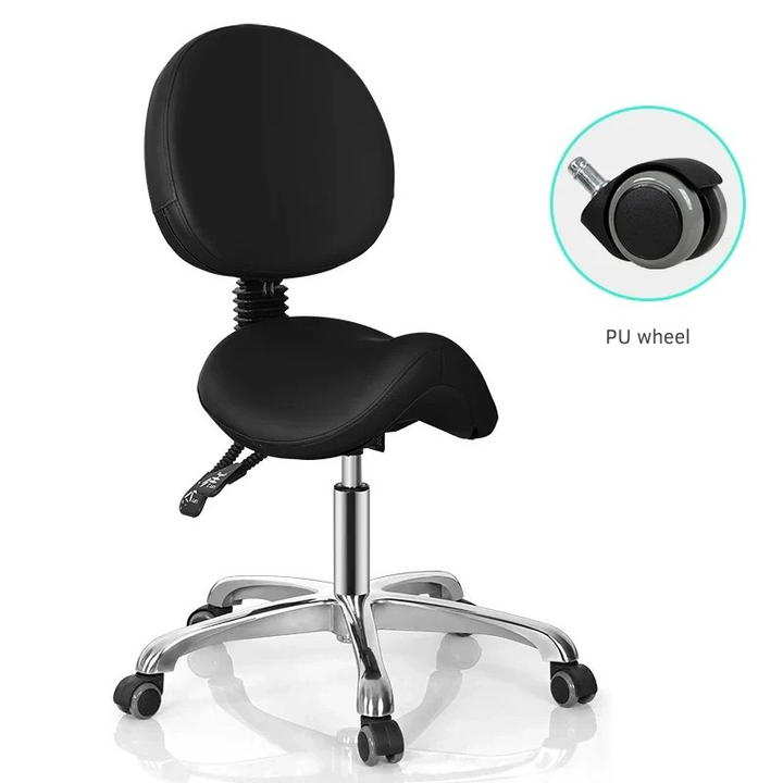 Rotating lift chair Beauty salon Surgical technician chair Round stool Haircut PT stool Pulley Big chair Beauty stool Backrest