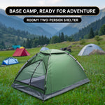 2-4 PERSON LIGHTWEIGHT BACKPACKING DOME CAMPING TENTS - 11