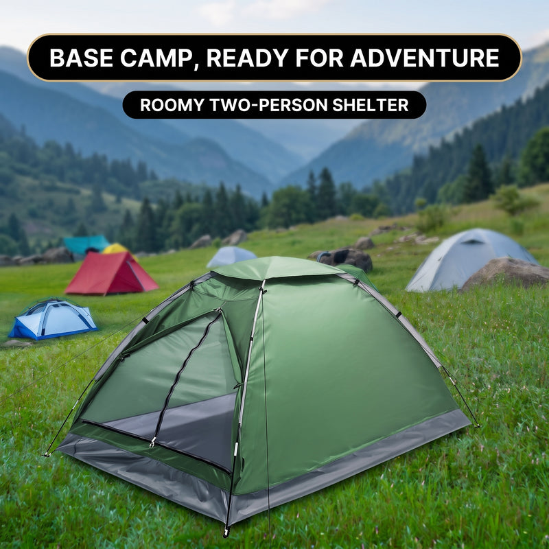 2-4 PERSON LIGHTWEIGHT BACKPACKING DOME CAMPING TENTS - 11