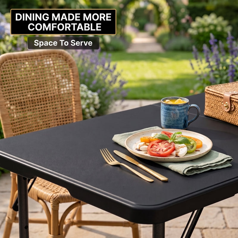 4 ft Adjustable Folding Camping Table - 11