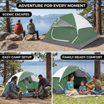 2-4 PERSON LIGHTWEIGHT BACKPACKING DOME CAMPING TENTS - 11