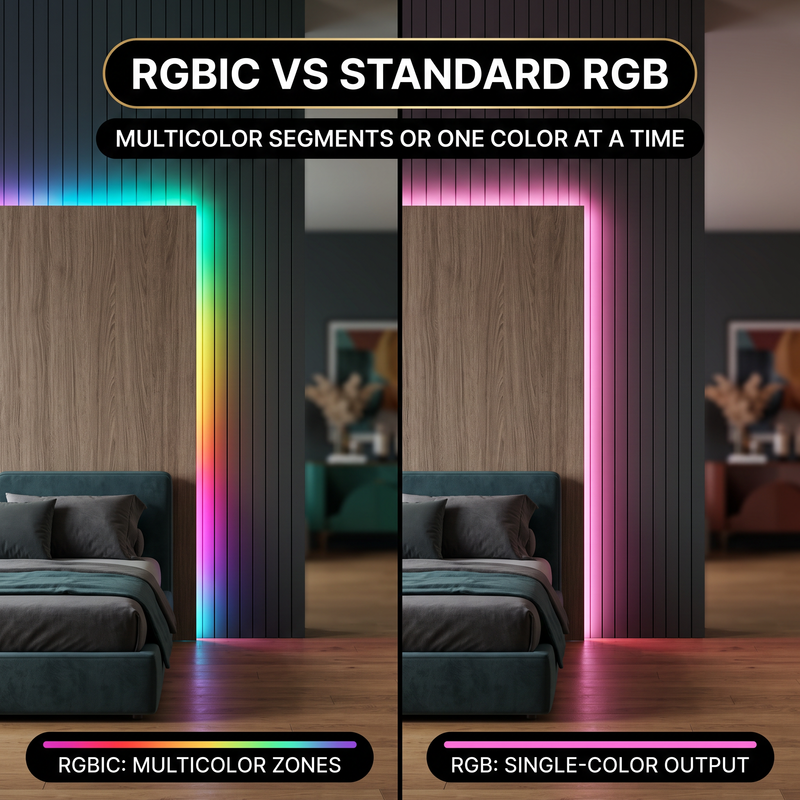 LED STRIP LIGHTS – RGBIC, APP CONTROL & MUSIC SYNC - 11