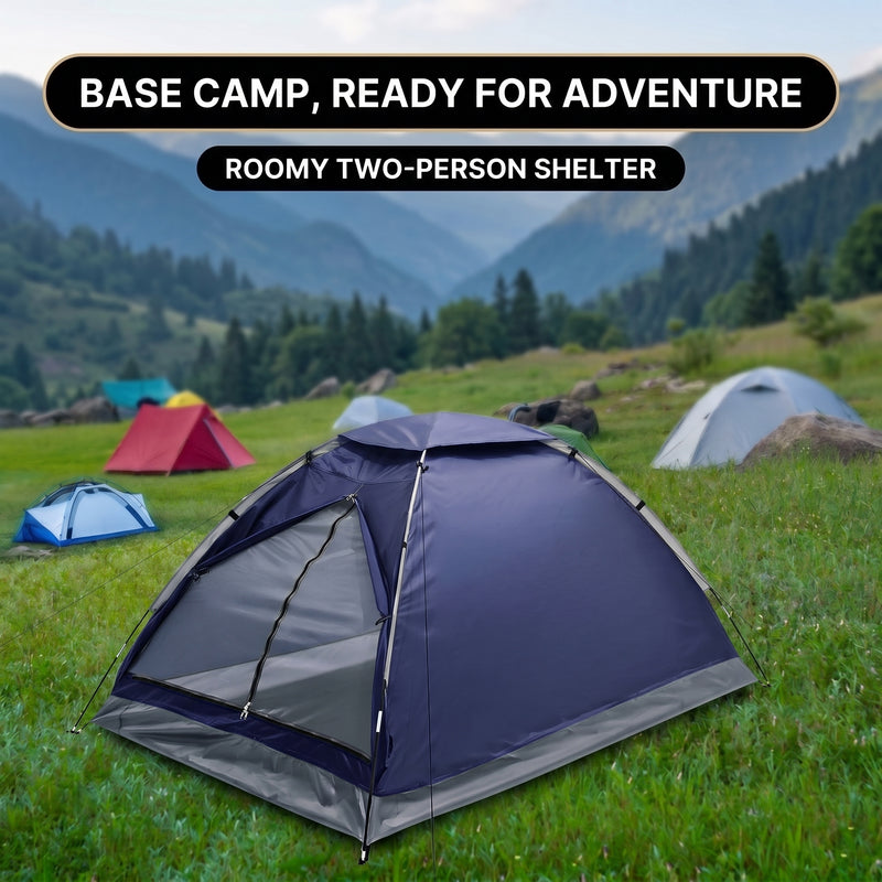 2-4 PERSON LIGHTWEIGHT BACKPACKING DOME CAMPING TENTS - 11