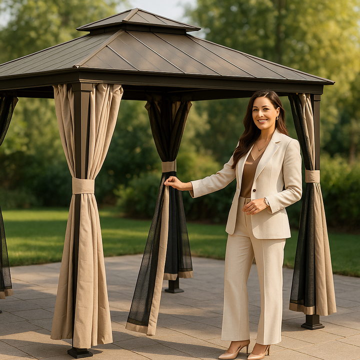  12' x 12' Hardtop Gazebo
