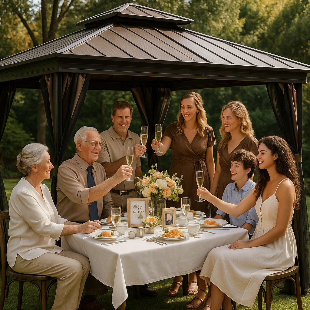  12' x 12' Hardtop Gazebo