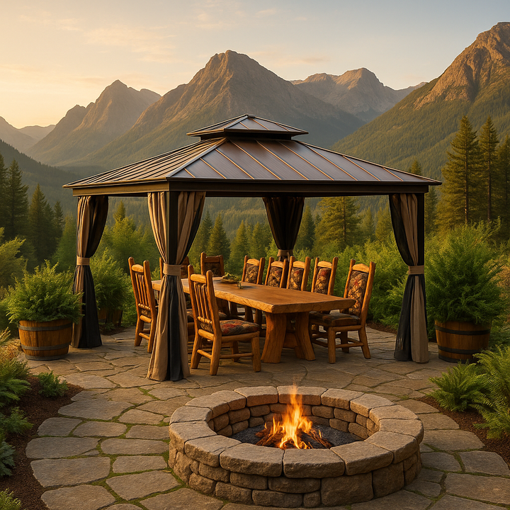  12' x 12' Hardtop Gazebo