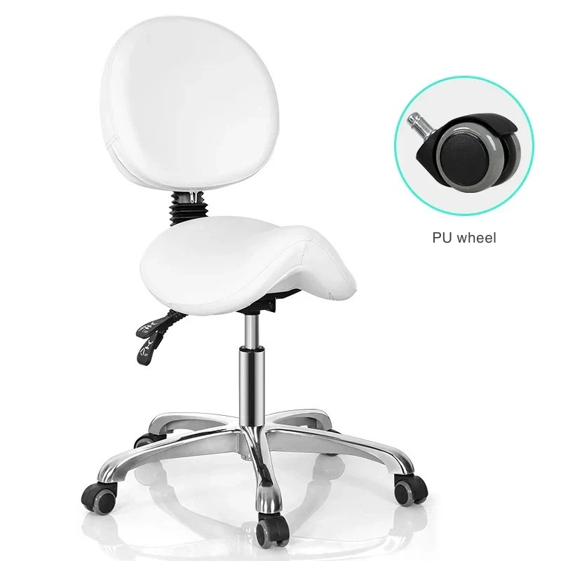 Rotating lift chair Beauty salon Surgical technician chair Round stool Haircut PT stool Pulley Big chair Beauty stool Backrest