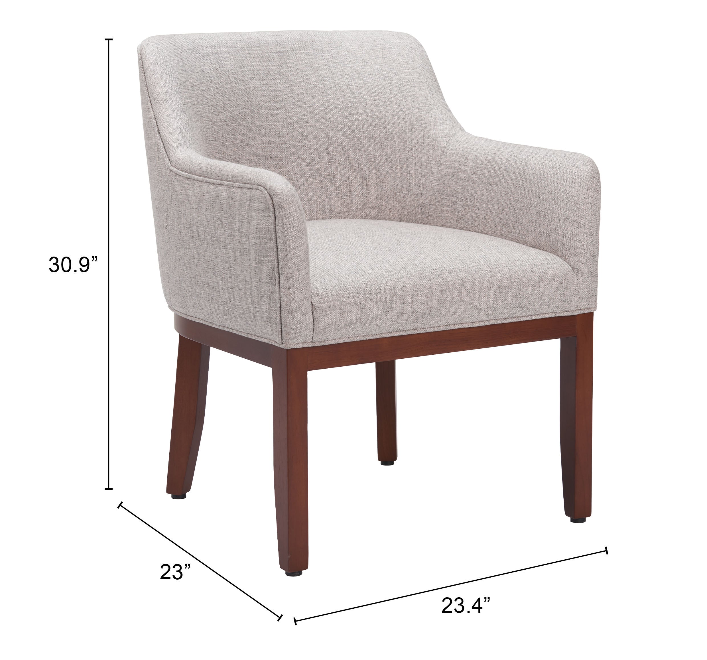 Berbera Dining Chair Gray