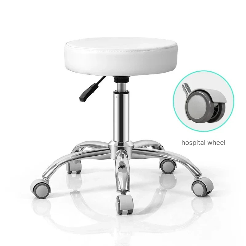 Rotating lift chair Beauty salon Surgical technician chair Round stool Haircut PT stool Pulley Big chair Beauty stool Backrest