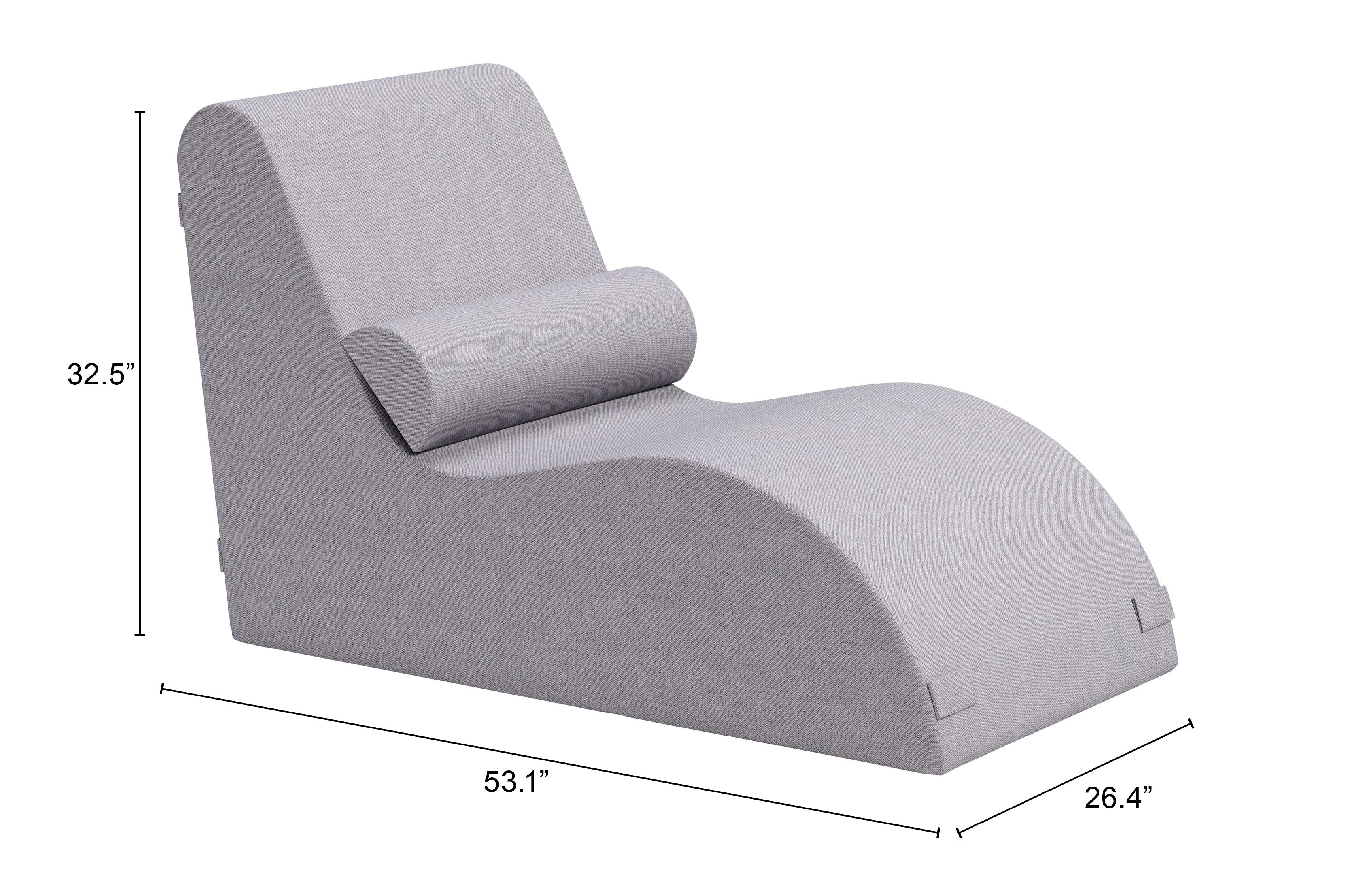 Luanda Lounge Chair Gray