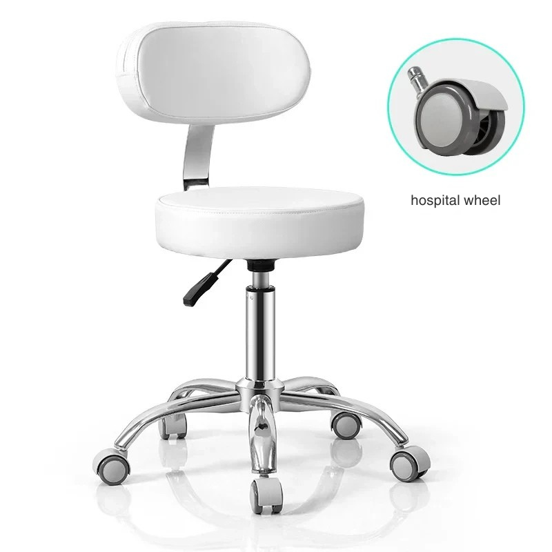 Rotating lift chair Beauty salon Surgical technician chair Round stool Haircut PT stool Pulley Big chair Beauty stool Backrest