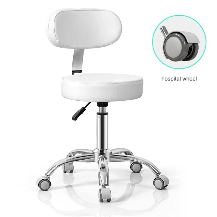 Rotating lift chair Beauty salon Surgical technician chair Round stool Haircut PT stool Pulley Big chair Beauty stool Backrest
