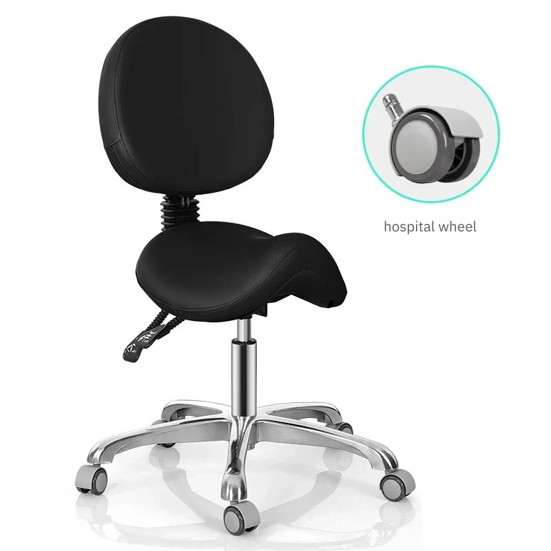 Rotating lift chair Beauty salon Surgical technician chair Round stool Haircut PT stool Pulley Big chair Beauty stool Backrest