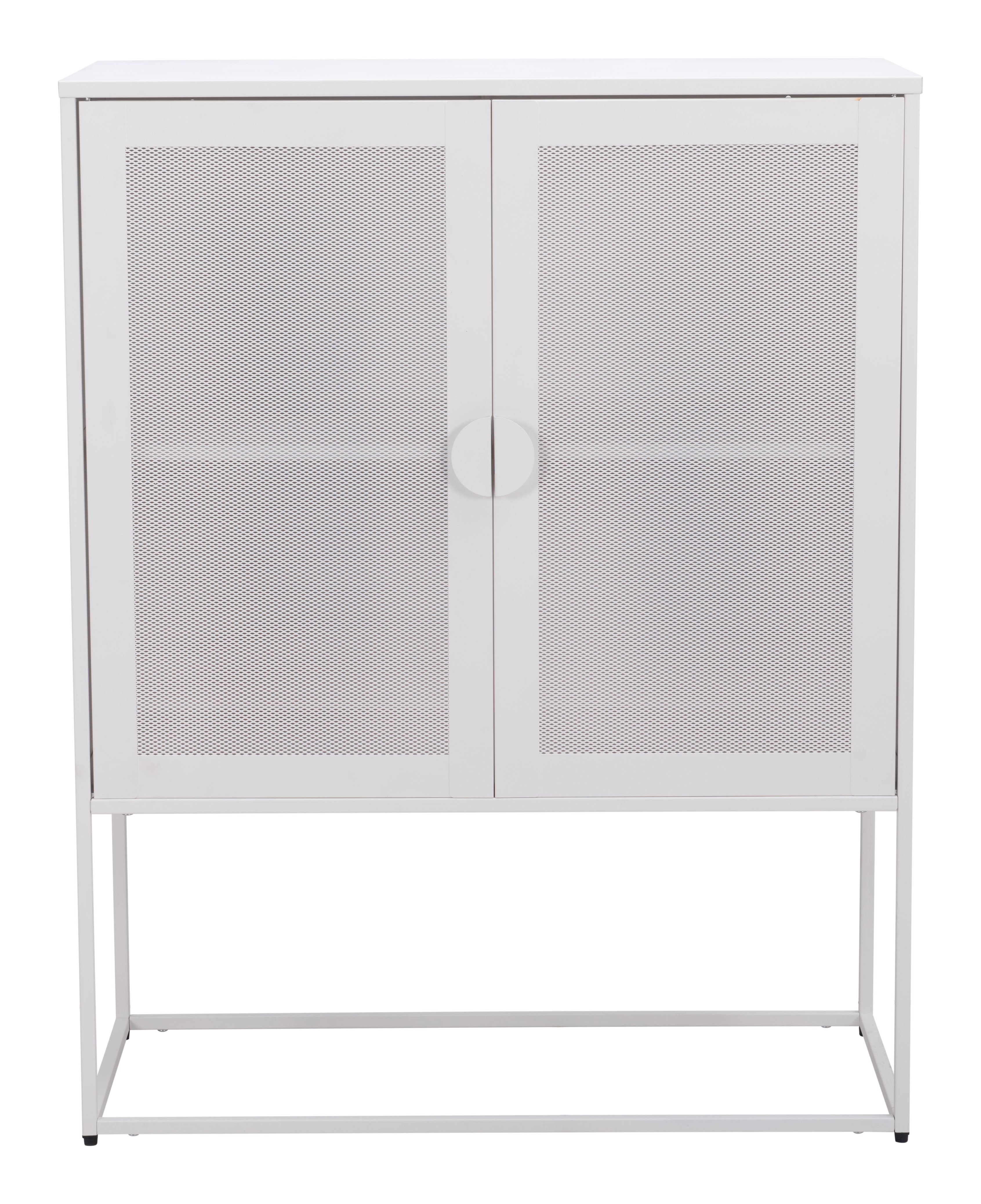 Lazaro Cabinet White