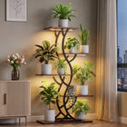 PLANT STAND WITH GROW LIGHTS – MULTI-TIER INDOOR SHELF - 1