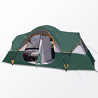 10–12 PERSON WATERPROOF CABIN CAMPING TENT WITH ROOM DIVIDERS, RAINFLY & CARRY BAG - 1