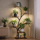 PLANT STAND WITH GROW LIGHTS – MULTI-TIER INDOOR SHELF - 1